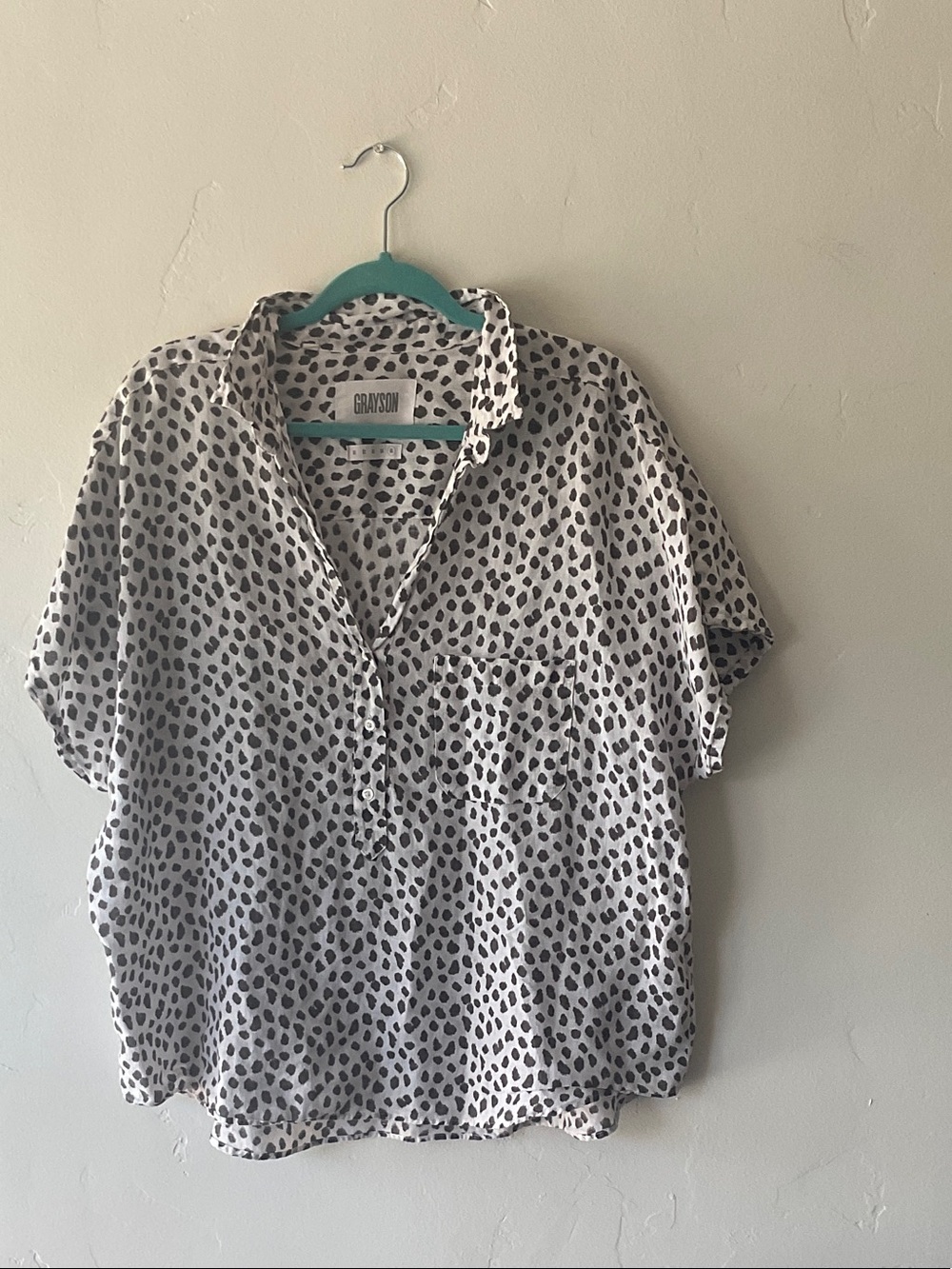 Grayson linen blouse